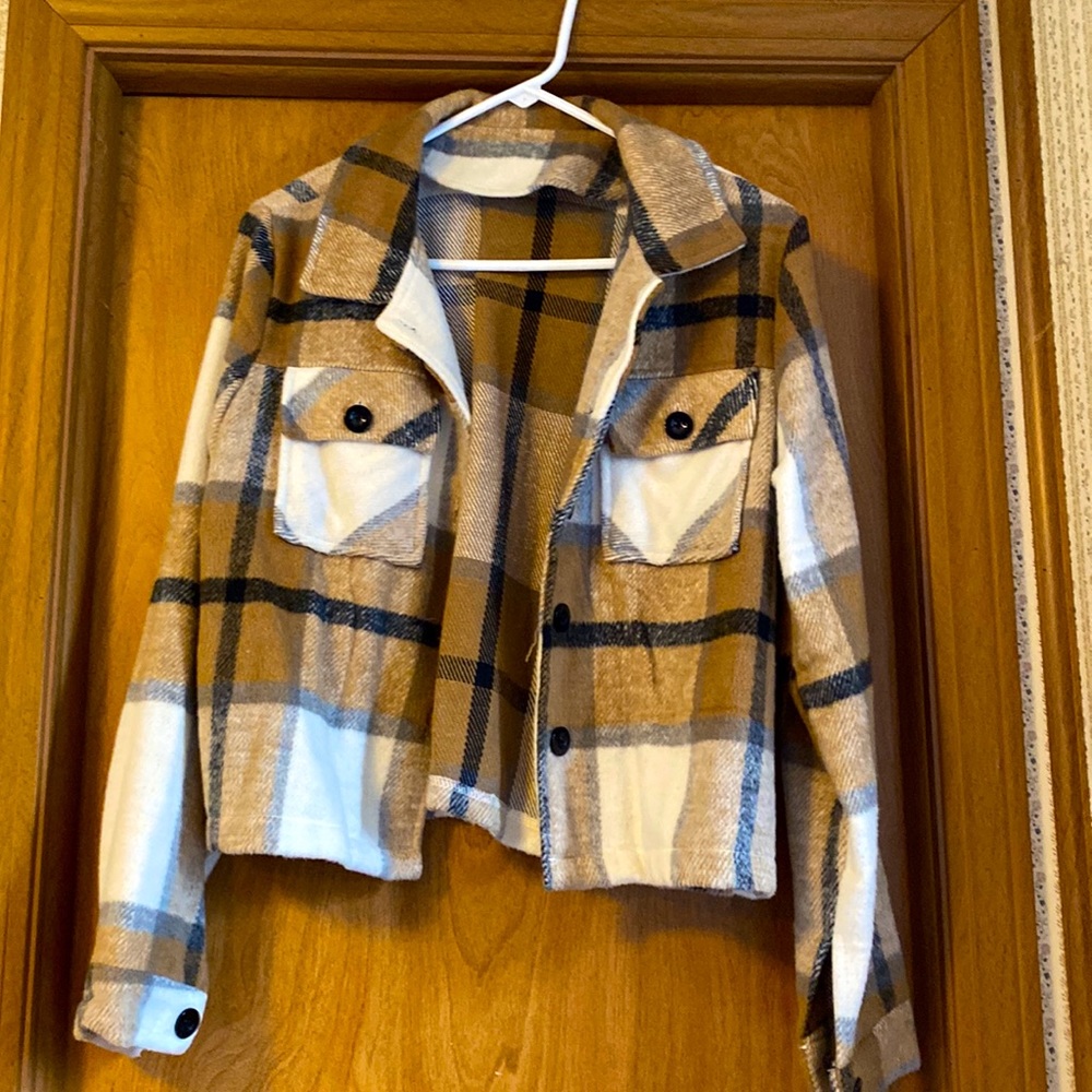 Cropped flannel